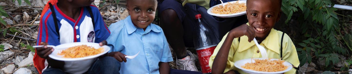 Nutrition in Haiti banner